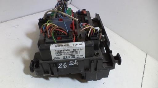 Модуль BSM B4 9650663980 Peugeot CITROEN Plug