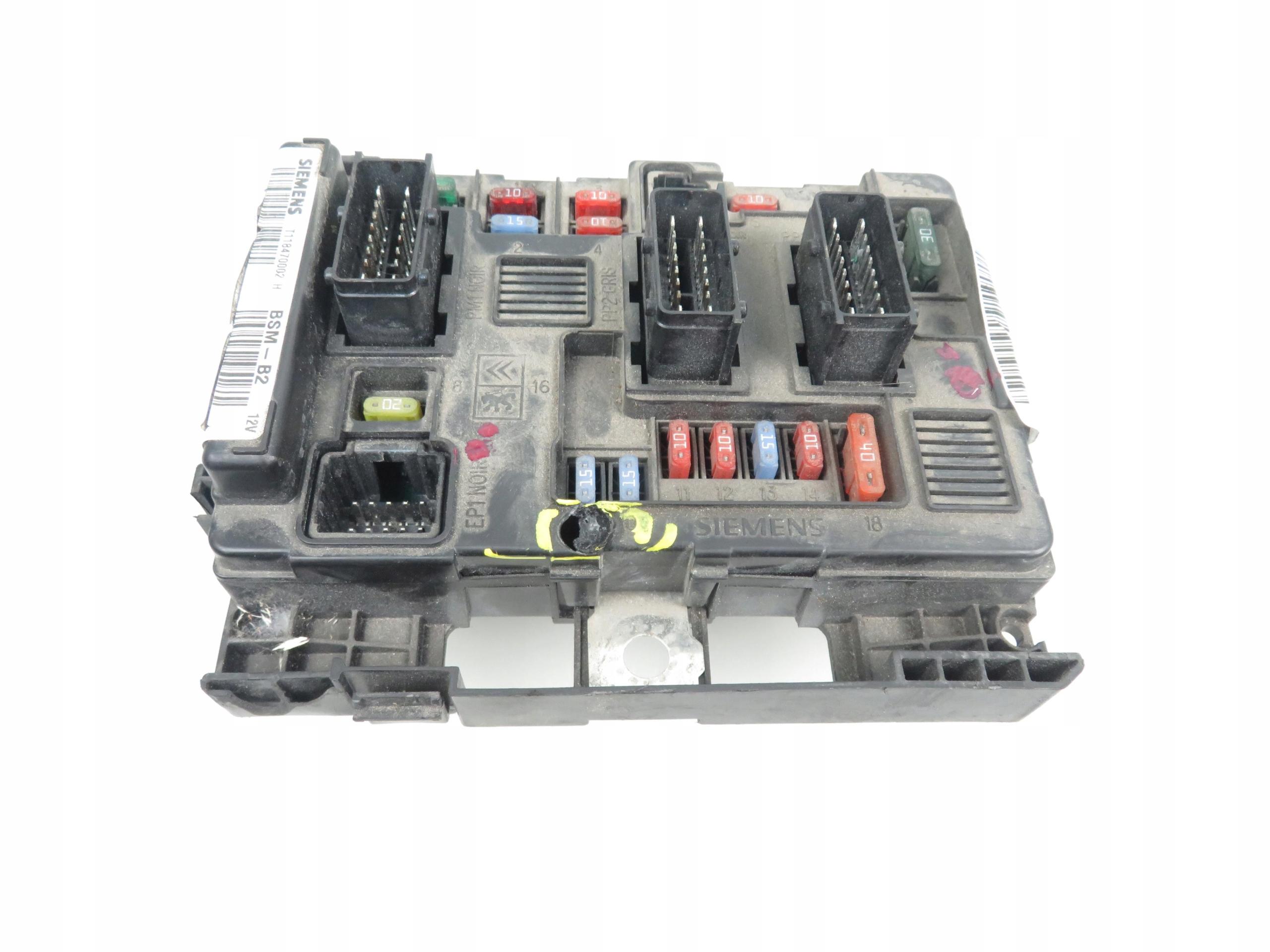 МОДУЛЬ BSM CITROEN BERLINGO ТА 9643498980