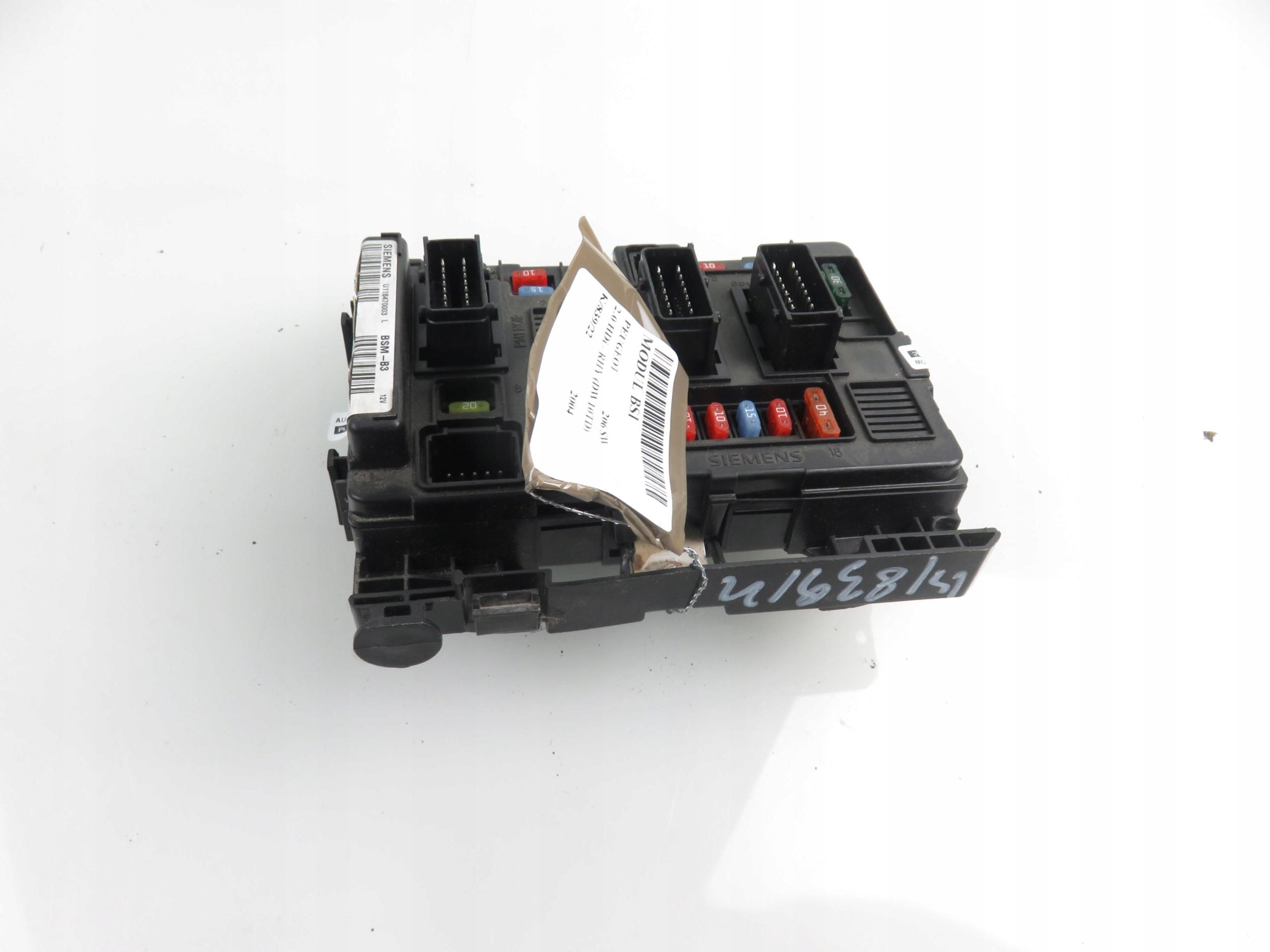 МОДУЛЬ BSM PEUGEOT 206 SW 9650618480