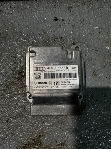 Модуль Sensor Sensor контроллер ускорения AUDI A6 A7 C7 4G0907637B