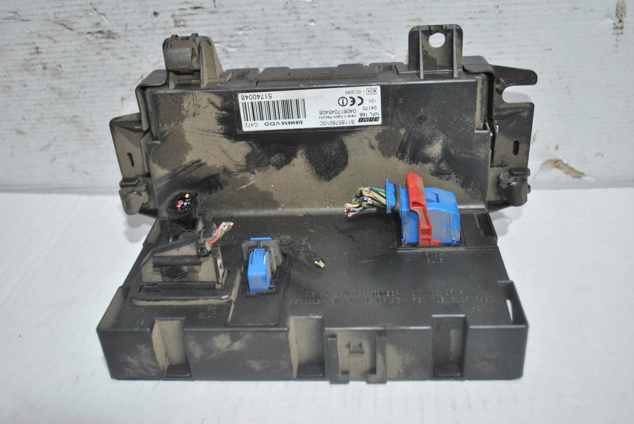 МОДУЛЬ КОРОБКИ BSI FIAT PANDA II 51740048