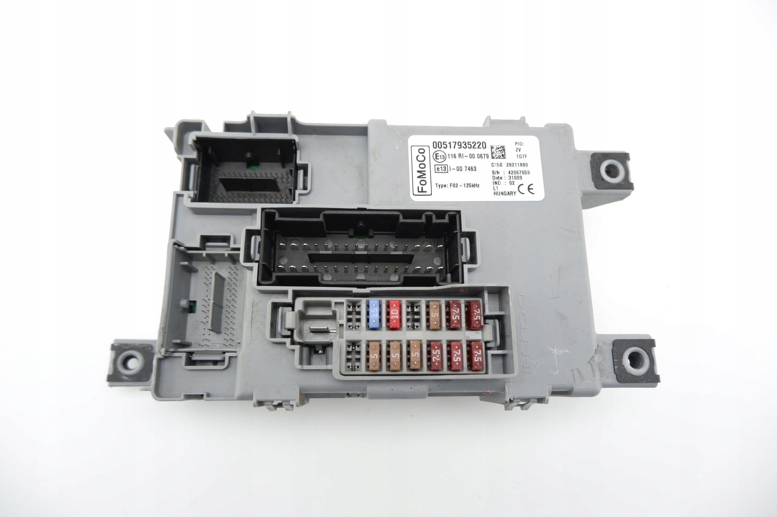 МОДУЛЬ КОРОБКИ BSI ДЛЯ FORD KA II MK2 00517935220