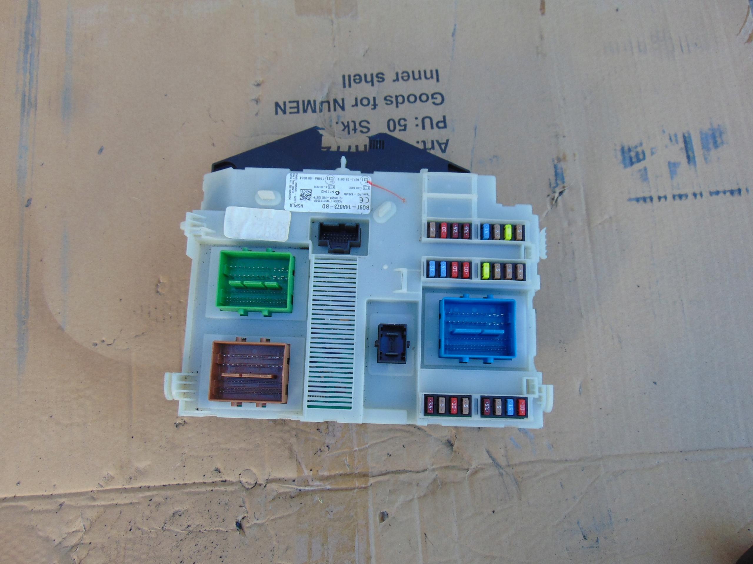 BG9T-14073-BD - МОДУЛЬ КОРОБКИ BSI ДЛЯ FORD S-MAX MK1 GALAXY MK3