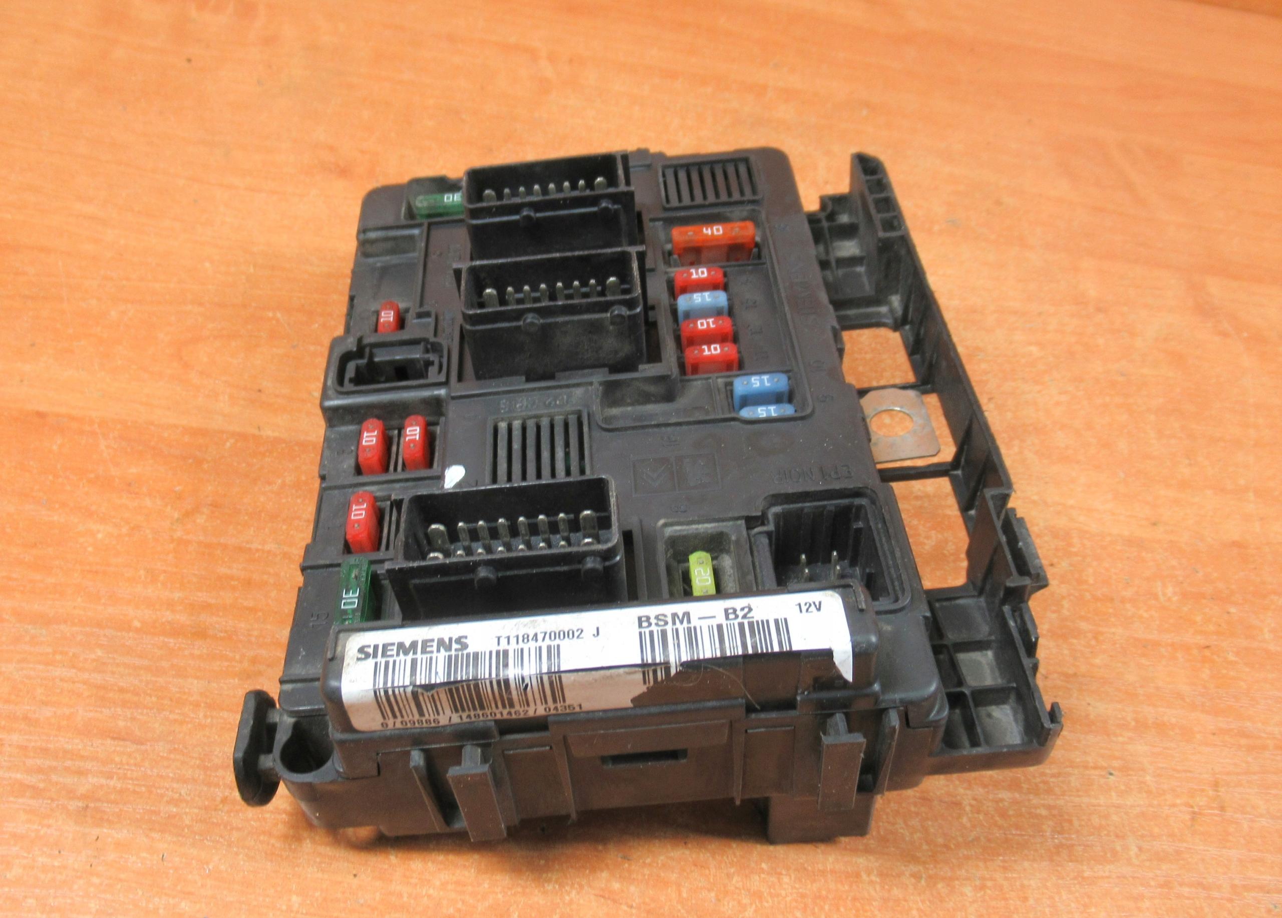 9650618580-00 T118470002J - Модуль коробки BSM B2 Berlingo PARTNER 9650618580