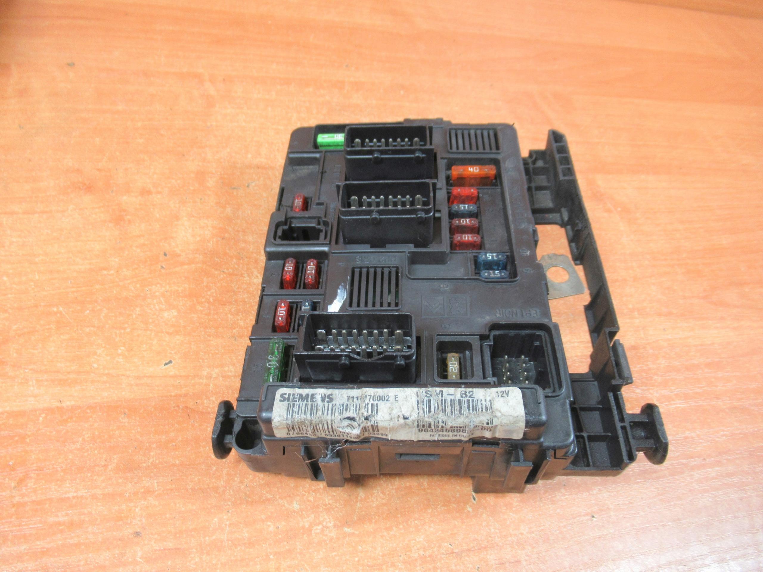 9643498980 T118470002E - Модуль коробки BSM B2 PEUGEOT 206 9643498980-00