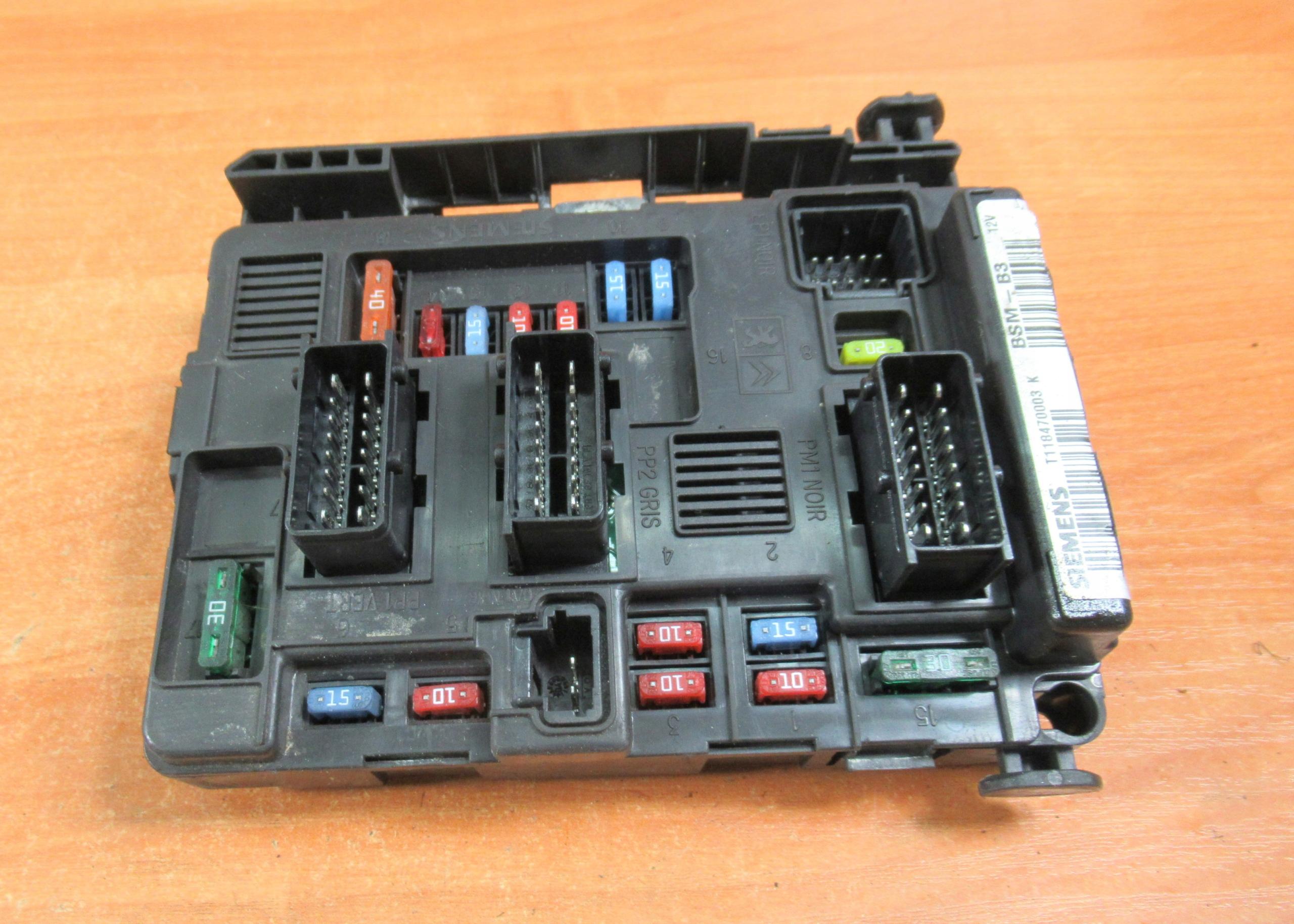 9650618480 00 - Модуль коробки BSM B3 CITROEN C2 C3 9650618480-00