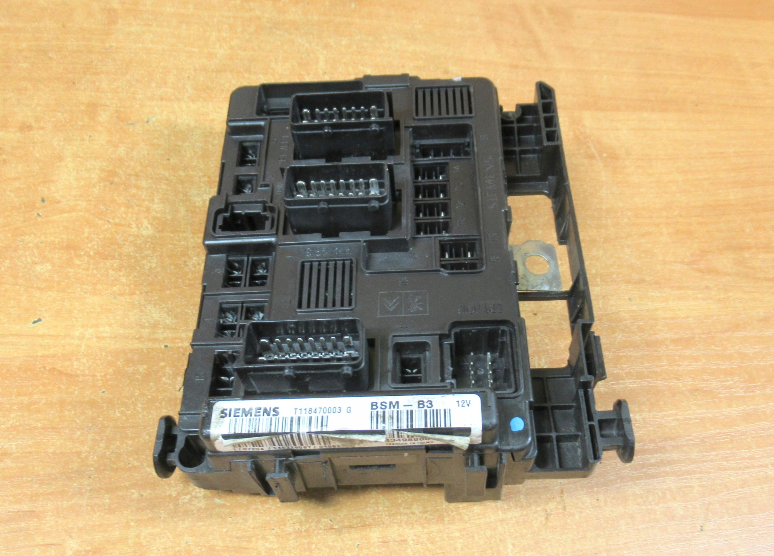 T118470003G - Модуль коробки BSM B3 CITROEN C2 C3 C5 9643498880