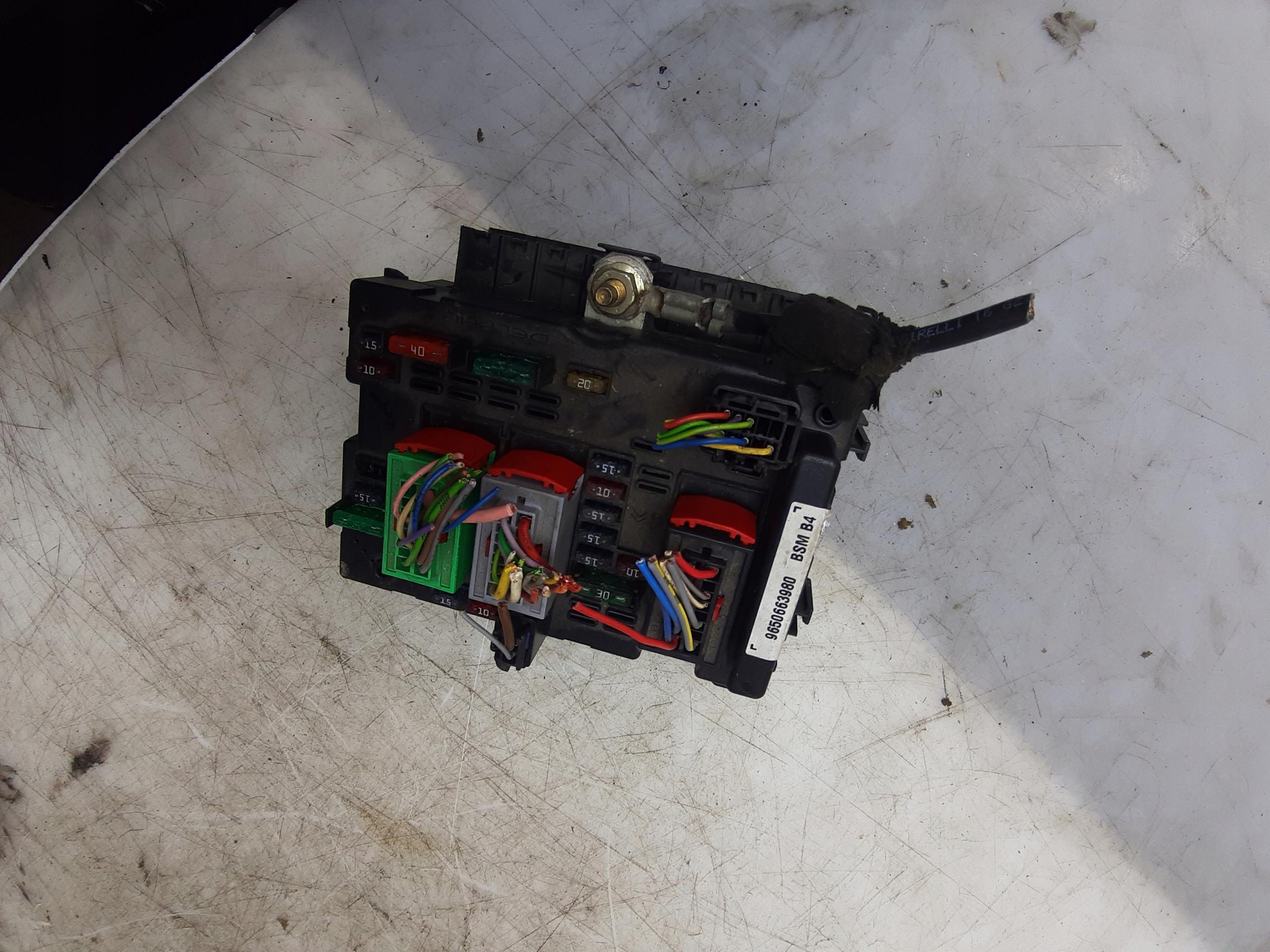 Модуль коробки BSM B4 PEUGEOT 307 9650663980