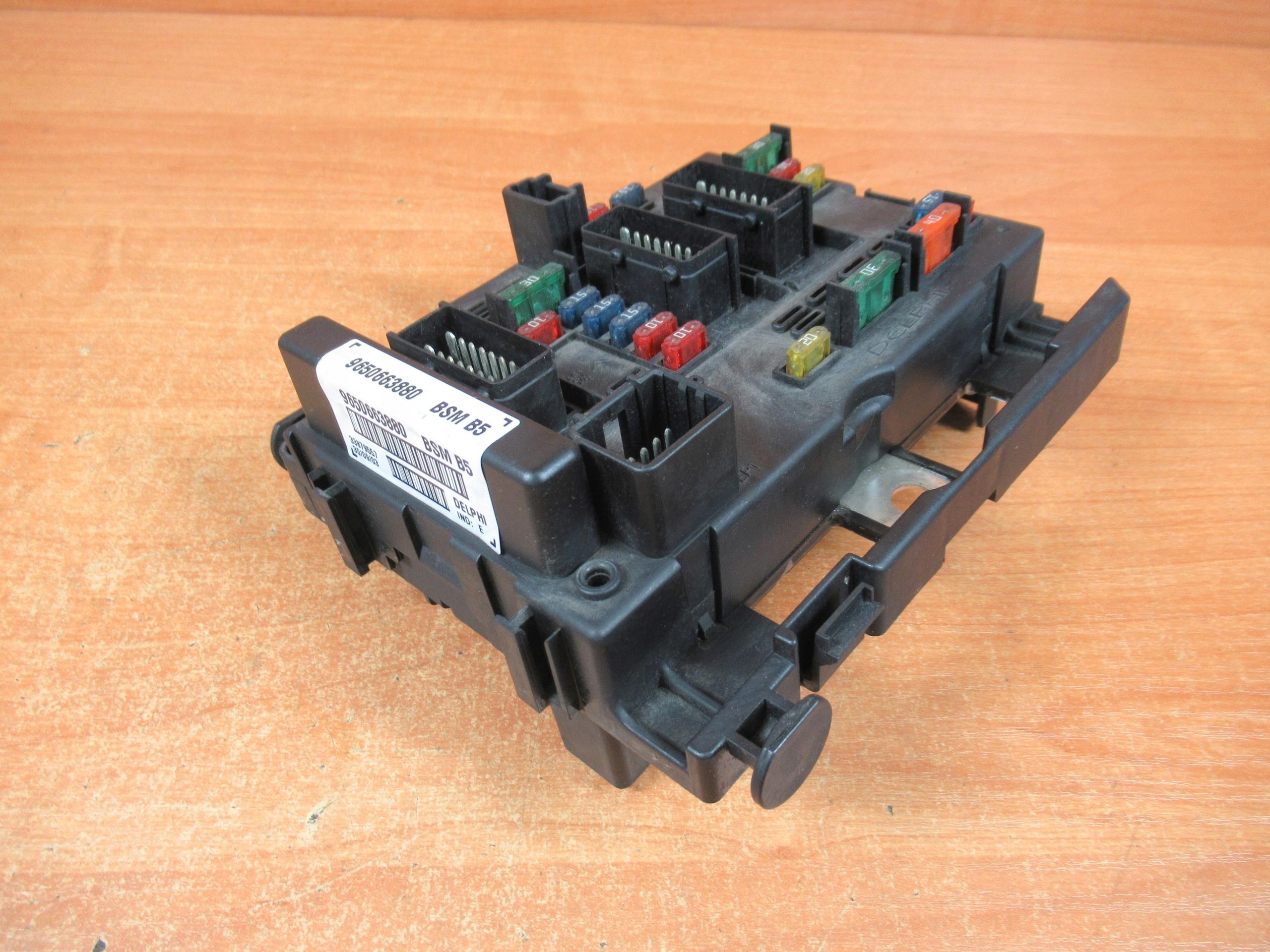 BSM-B5 - Модуль коробки BSM B5 PEUGEOT 307 9650663880