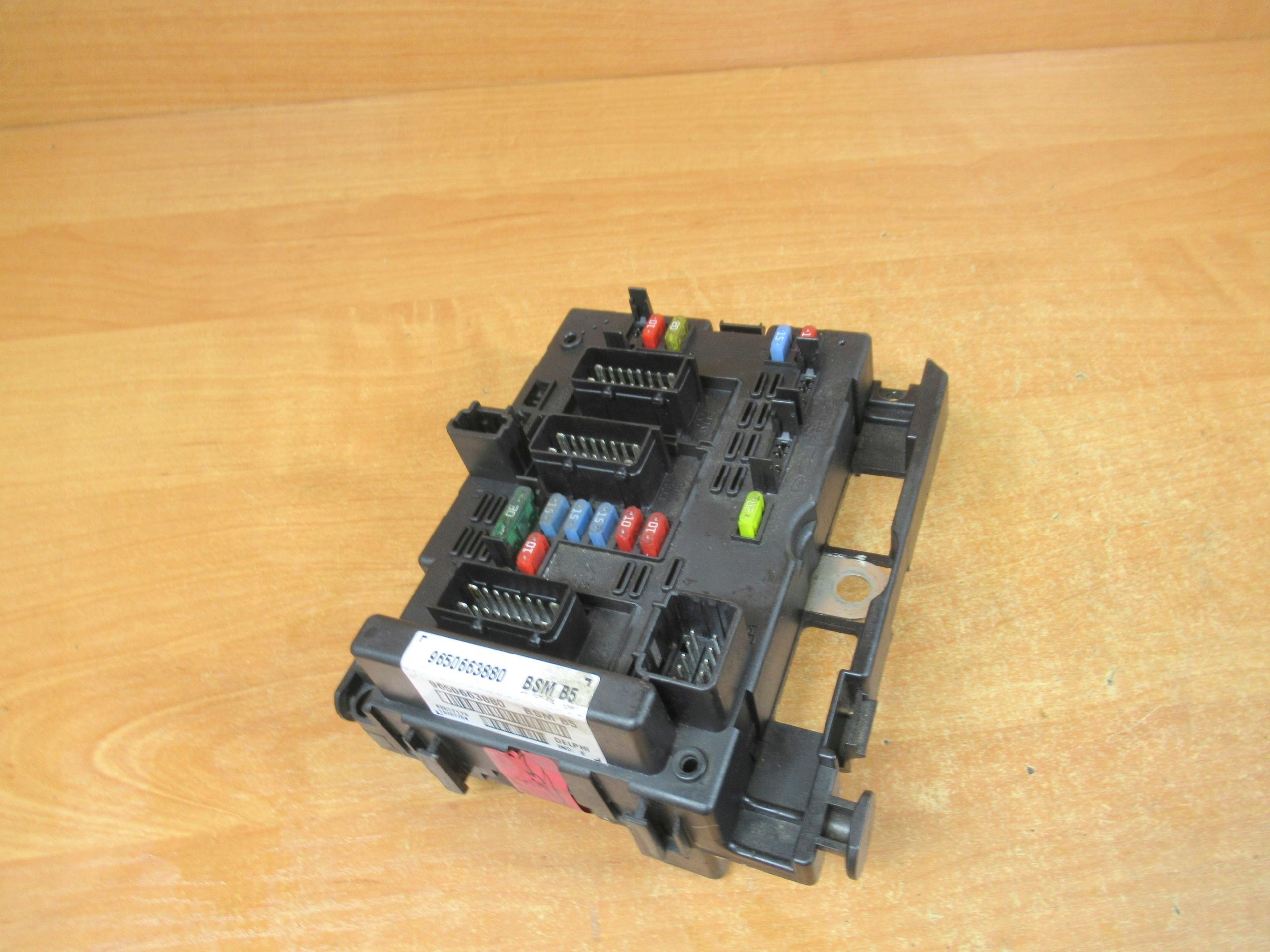 BSM-B5 - Модуль коробки BSM B5 PEUGEOT 307 9650663880