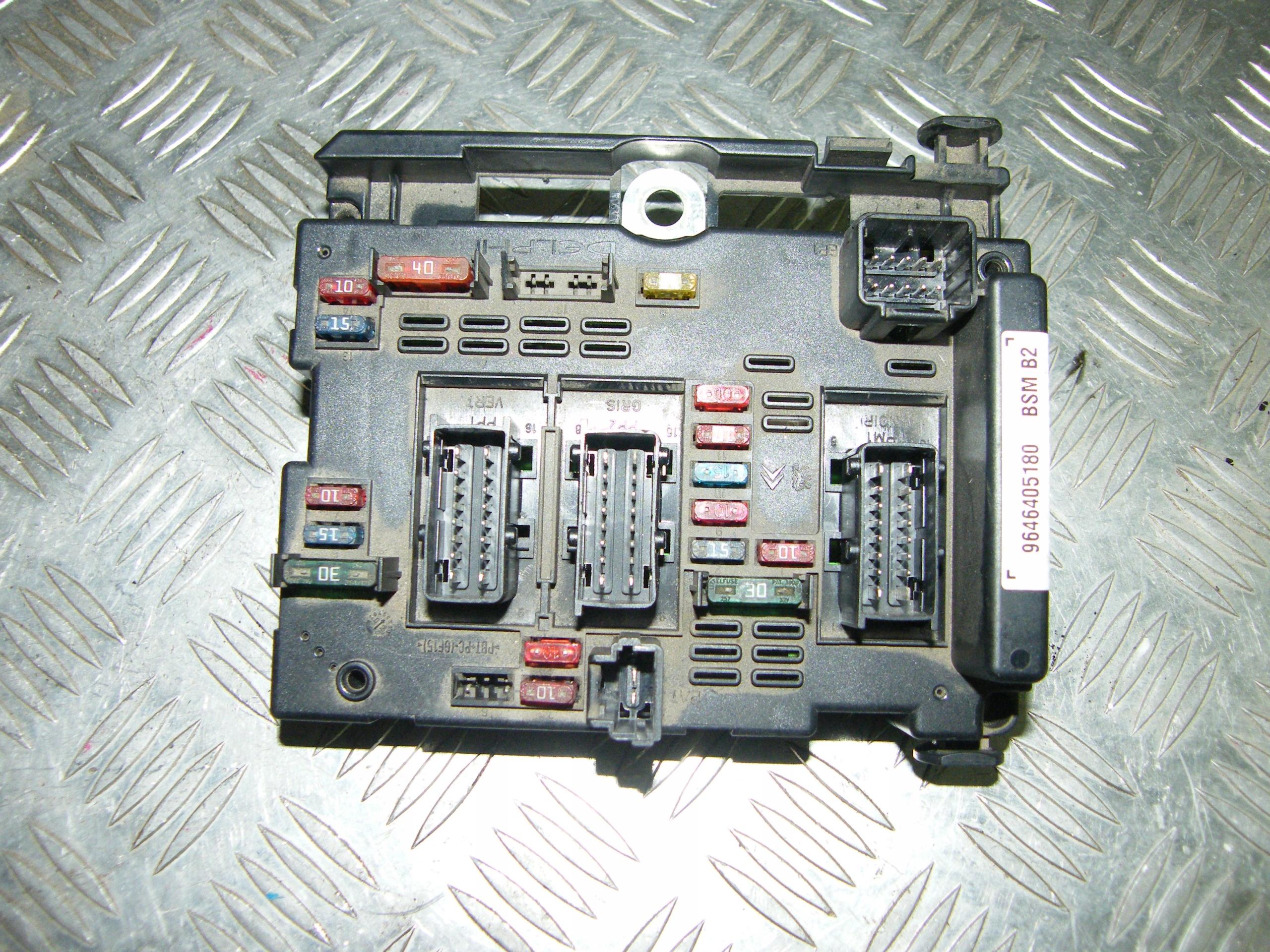 МОДУЛЬ КОРОБКИ БСМ ПЕЖО 307 206 9646405180