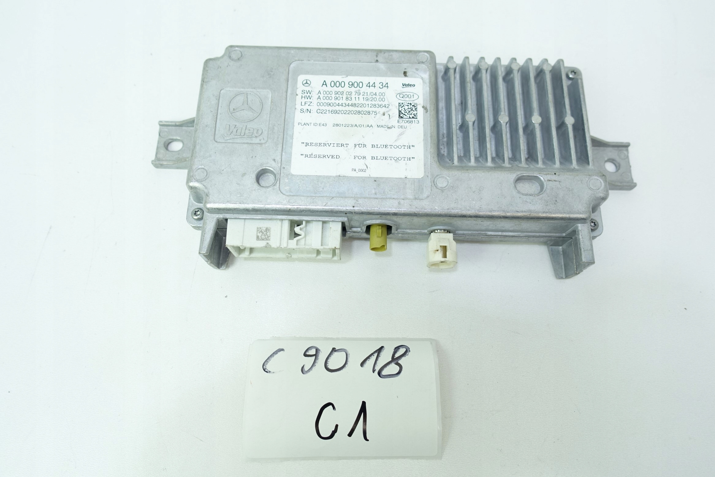 A0009004434 - Модуль драйвера Bluetooth MERCEDES W177 W247
