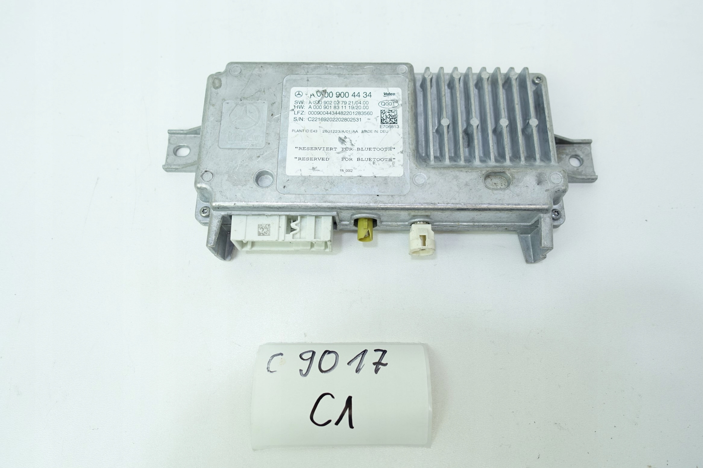 A0009004434 - Модуль драйвера Bluetooth MERCEDES W177 W247
