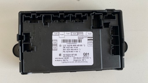 A2169004500 - Модуль управління дверима MERCEDES CL W216 2169004500