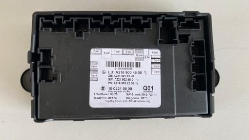 A2169004600 - Модуль управління дверима MERCEDES CL W216 2169004600