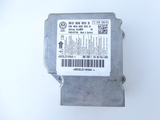 8K0959655B - МОДУЛЬ КОНТРОЛЛЕРА ДАТЧИКА ПОДУШКИ БЕЗПЕКИ AUDI A4 B8 A5 8T 8K0959655B