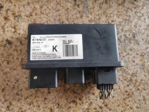 285800001R, - Модуль контроллера света Renault Laguna III 285800001R 89901165A