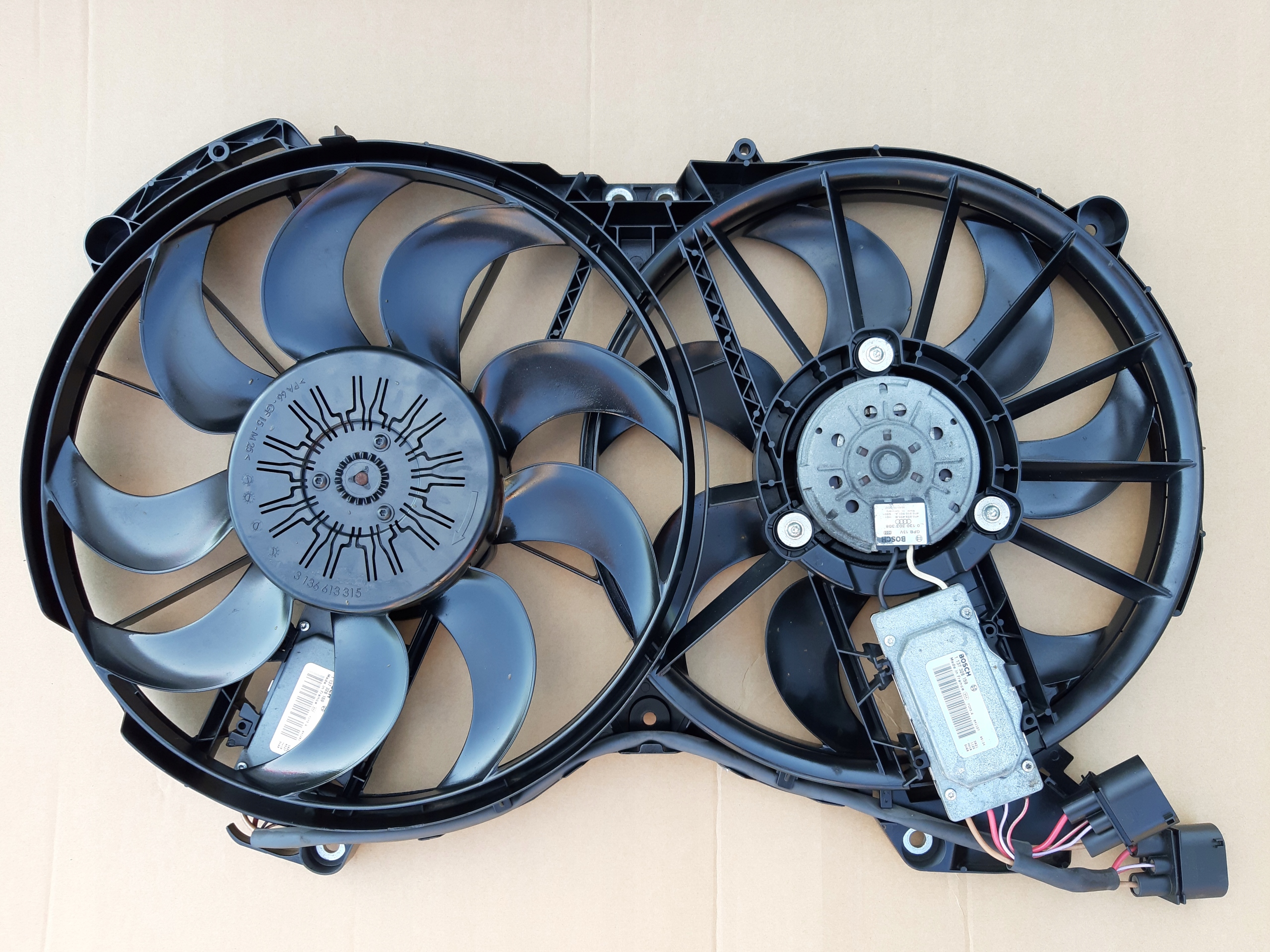 Модуль драйвера вентилятори AUDI A6 C6 4F 3.0 TDI