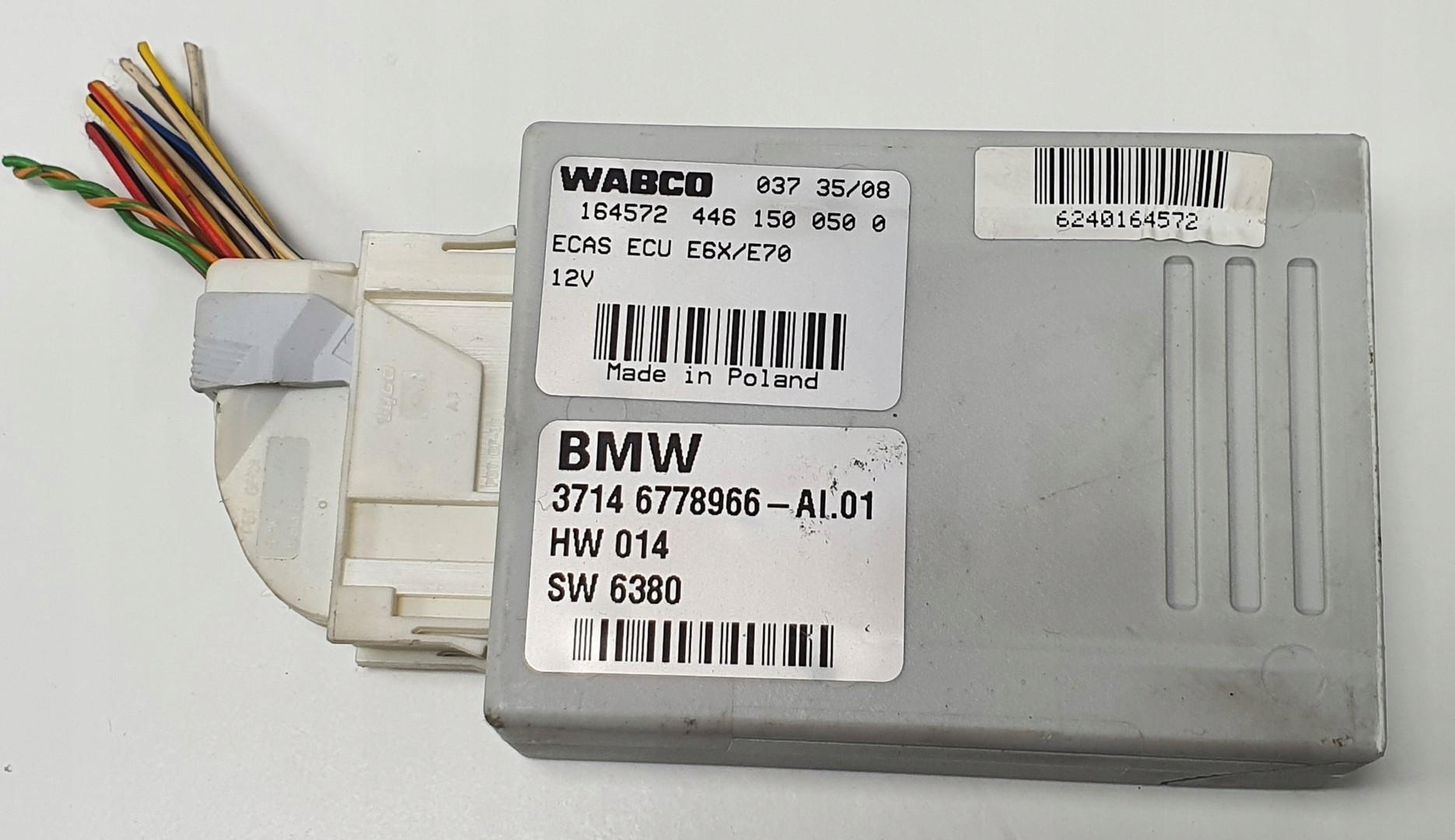 Модуль управління підвіскою BMW X6 E71 6778966