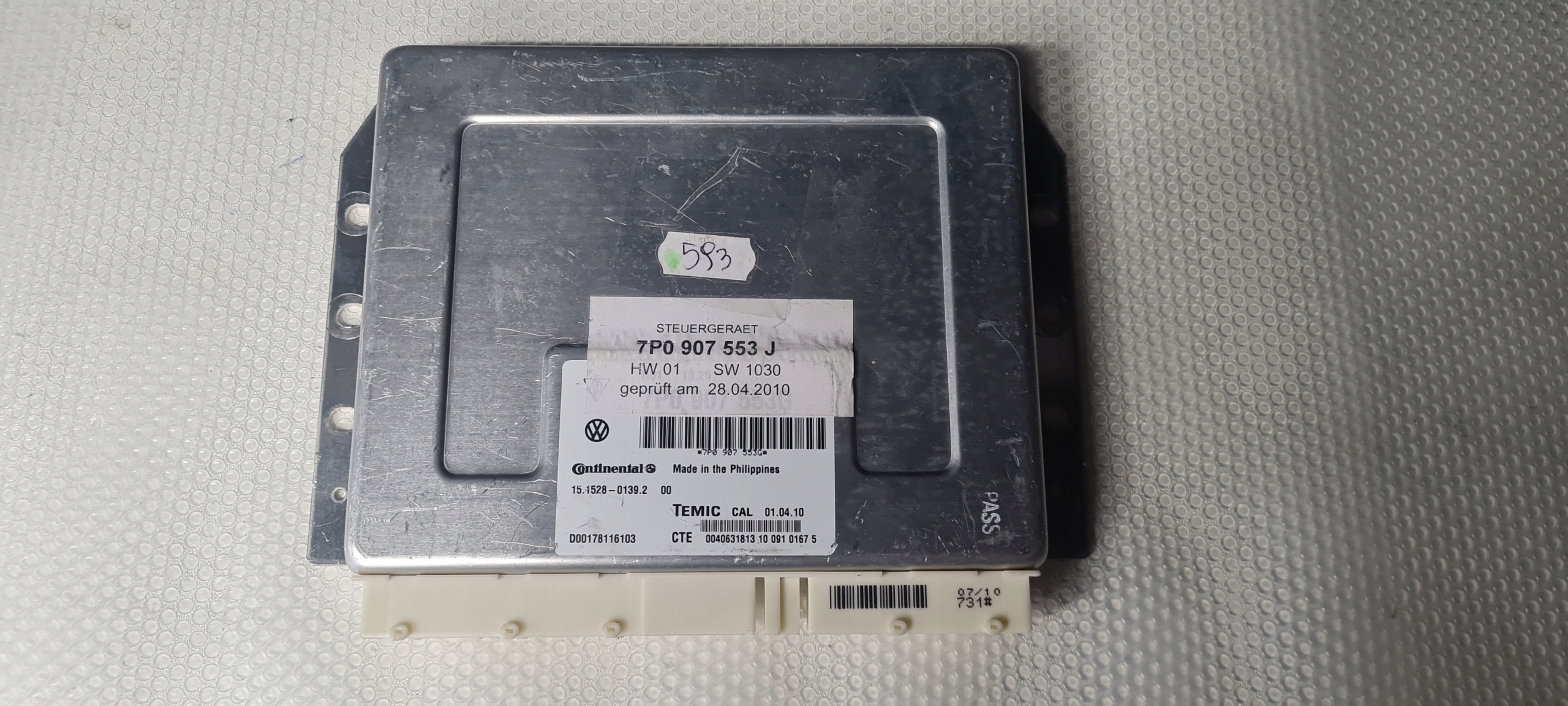 МОДУЛЬ УПРАВЛЕНИЯ ПОДВЕСКОЙ VW TOUAREG 7P0907553J