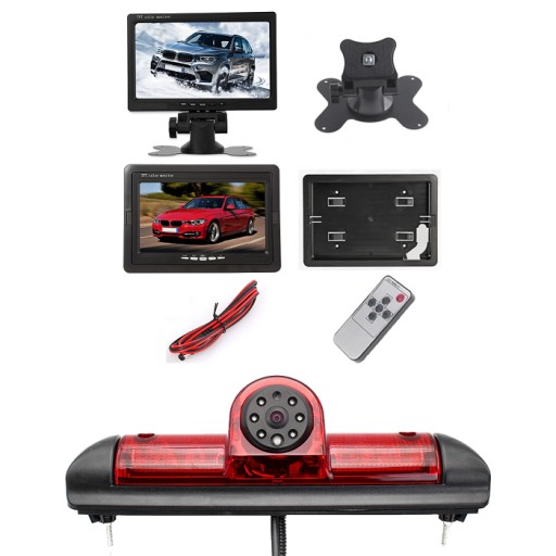 МОНИТОР 7, СПЕЦИАЛИЗИРОВАННАЯ КАМЕРА ЗАДНЕГО НАПРАВЛЕНИЯ ДЛЯ PEUGEOT BOXER