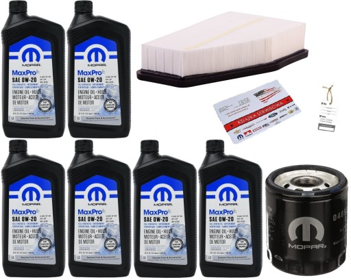 MOPAR 0W20 + ФІЛЬТРИ JEEP CHEROKEE 2,4 19-20