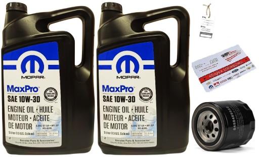 MOPAR 10W30 10л MS-6395 + ФІЛЬТР MO-899 + БЕЗКОШТОВНІ ПОДАРУНКИ