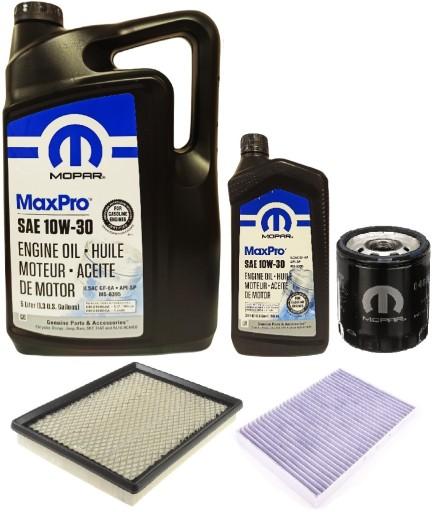 MOPAR 10W30 6L + ФИЛЬТРЫ CHRYSLER 300 3.5 2010 г.