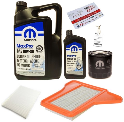 MOPAR 10W30 + ФІЛЬТРИ CHRYSLER PACIFICA 3.5 04-06