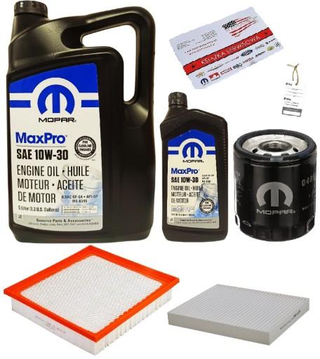 MOPAR 10W30 + ФІЛЬТРИ DODGE JOURNEY 3.5 2009-2010