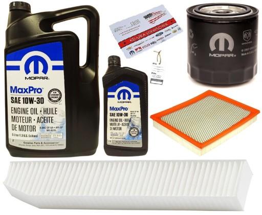 MOPAR 10W30 + ФИЛЬТРЫ GRAND CHEROKEE 4.0 99-04