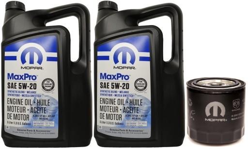 MOPAR 5W20 10L + ФИЛЬТР 0FE00292 (MO-090) RAM JEEP