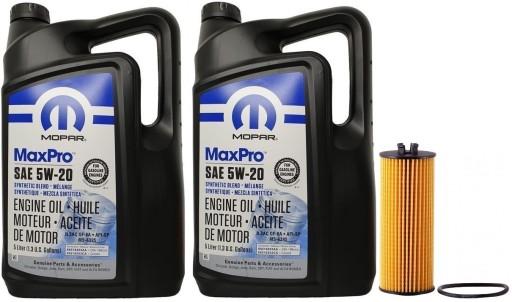 MOPAR 5W20 10л + ФИЛЬТР MO-744 JEEP RAM 3.6