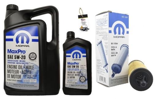 MOPAR 5W20 6L + ФИЛЬТР 68191349AB CHRYSLER JEEP