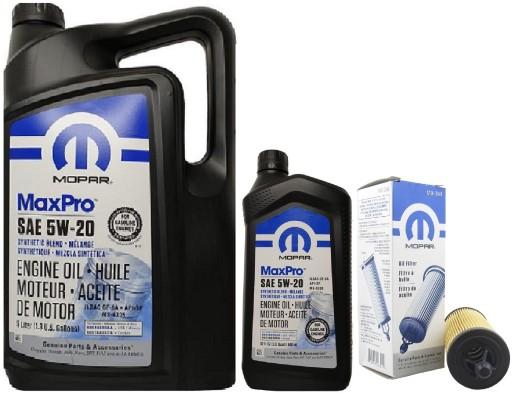 MOPAR 5W20 6L + ФІЛЬТР MO-349 3.6 V6 PENTASTAR