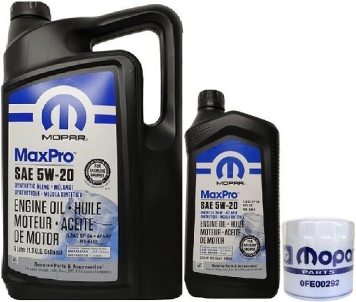 MOPAR 5W20 6L + МАСЛЯНЫЙ ФИЛЬТР MO-090 (0FE00292/PH16)