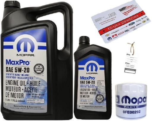 MOPAR 5W20 6L + МАСЛЯНЫЙ ФИЛЬТР MO-090/PH16 + БЕСПЛАТНЫЕ ПОДАРКИ