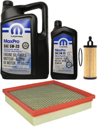 MOPAR 5W20 6L + ФІЛЬТРИ DODGE JOURNEY 3.6 2014-2019