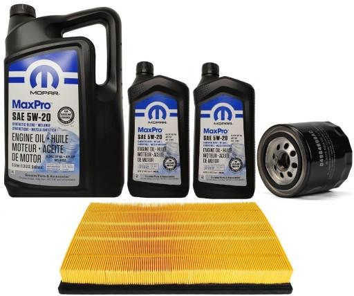 MOPAR 5W20 7L + ФІЛЬТРИ DODGE RAM 5.7 2008-2010