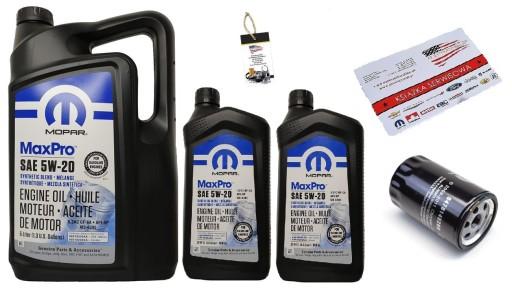 MOPAR 5W20 7L MS-6395 + ФИЛЬТР MO-452 + БЕСПЛАТНЫЕ ПОДАРКИ