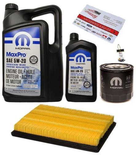 MOPAR 5W20 + ФИЛЬТРЫ CHRYSLER 300 2.7 05-07