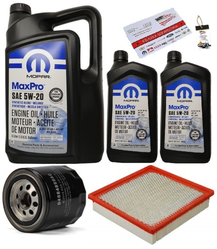 MOPAR 5W20 + ФІЛЬТРИ CHRYSLER ASPEN 5.7 2009 р.в.