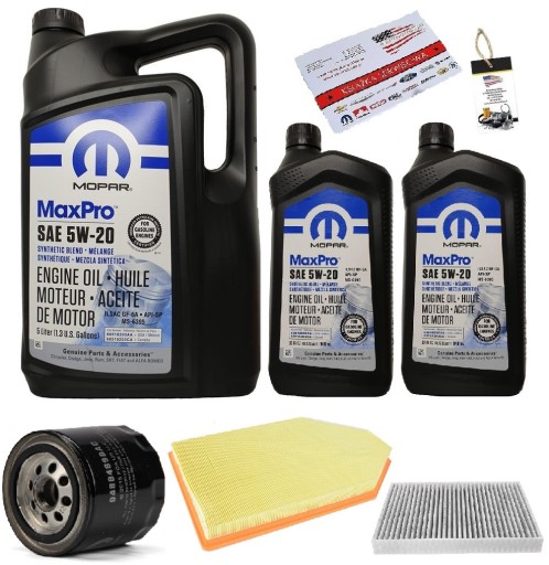 MOPAR 5W20 + ФІЛЬТРИ DODGE CHALLENGER 5.7 11-15