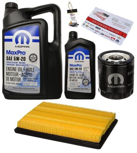 MOPAR 5W20 + ФИЛЬТРЫ DODGE CHARGER 2.7 09-10