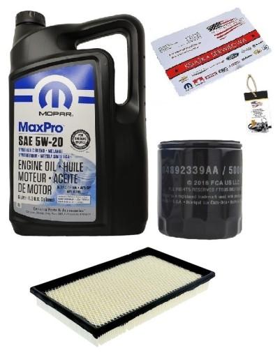 MOPAR 5W20 + ФИЛЬТРЫ DODGE RAM 3.7 09-10