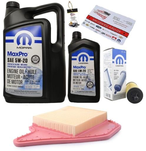 MOPAR 5W20 + ФИЛЬТРЫ GRAND CARAVAN 3.6 14-20