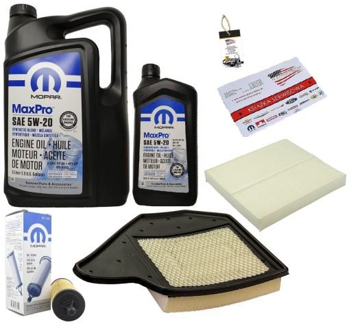 MOPAR 5W20 + ФИЛЬТРЫ GRAND CARAVAN 3.6 14-20