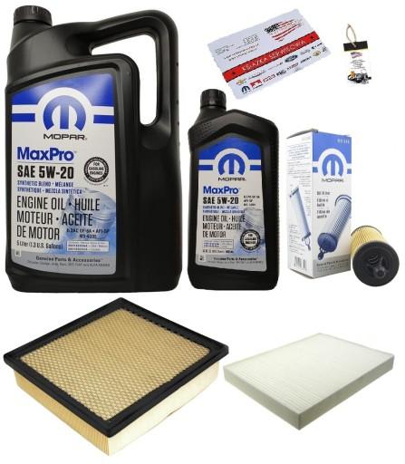 MOPAR 5W20 + ФИЛЬТРЫ JEEP GRAND CHEROKEE 3.6 14-15