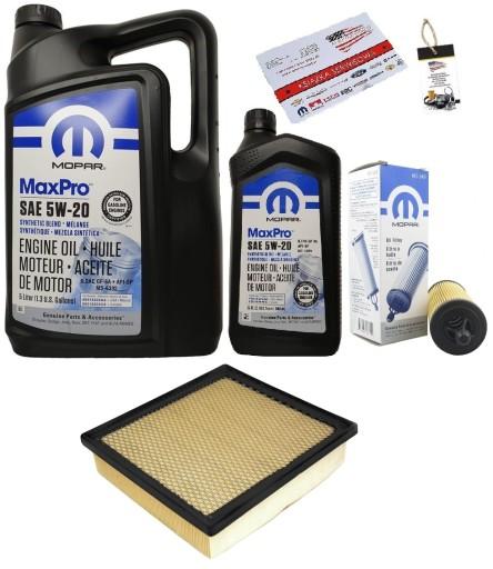 MOPAR 5W20 + ФИЛЬТРЫ JEEP GRAND CHEROKEE 3.6 14-15