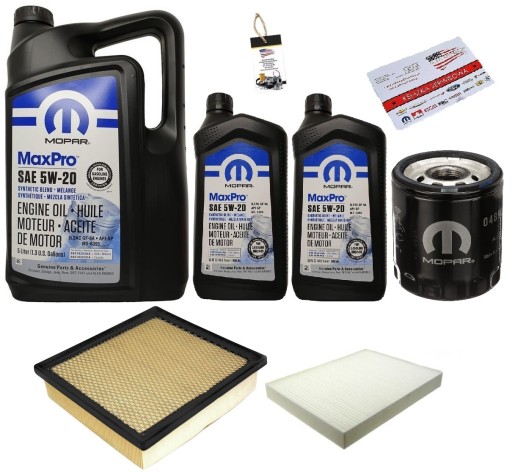 MOPAR 5W20 + ФІЛЬТРИ JEEP GRAND CHEROKEE 5.7 16-20